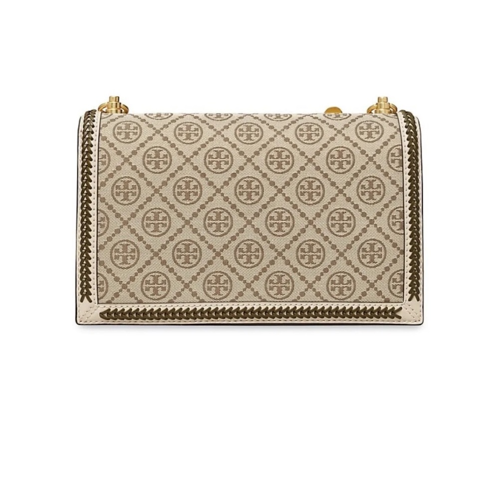 NWT in original packaging Tory Burch T monogram Braided Floral Shoulder Bag$748 - Picture 4 of 11